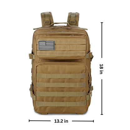 Tactical MOLLE Backpack – Military-Style Outdoor Backpack